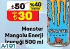 MONSTER MANGOLU ENERJİ İÇECEĞİ 500 ML MONSTER MANGOLU ENERJİ İÇECEĞİ 500 ML